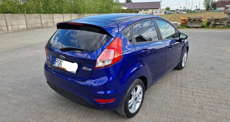 Ford Fiesta cena 27900 przebieg: 107000, rok produkcji 2016 z Gniezno małe 172